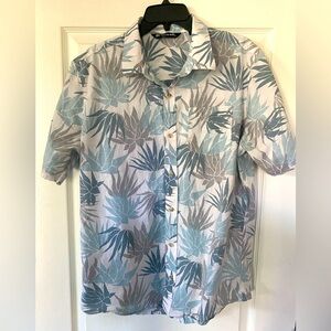 Travis Mathew Floral Print Button Up